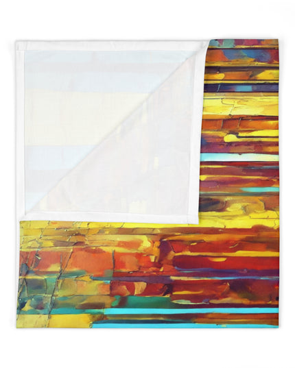 Striped Alpha Baby Swaddle 30″×40″ Blanket