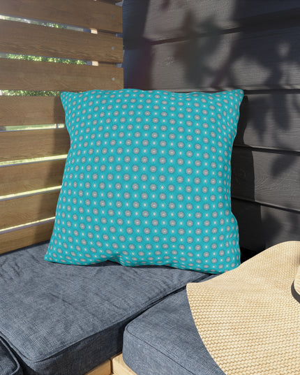 Tif Green Star-crossed Bodies 18" x 18" Outdoor Pillows