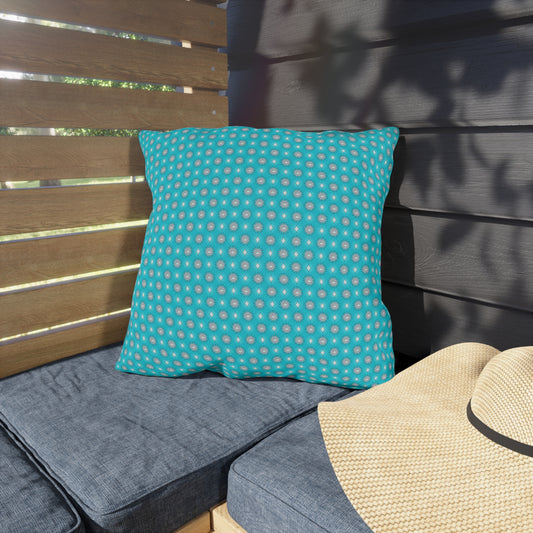 Tif Green Star-crossed Bodies 18" x 18" Outdoor Pillows