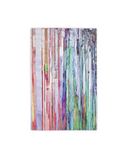 Striped Pastels Beach Towel, 18" x 27"