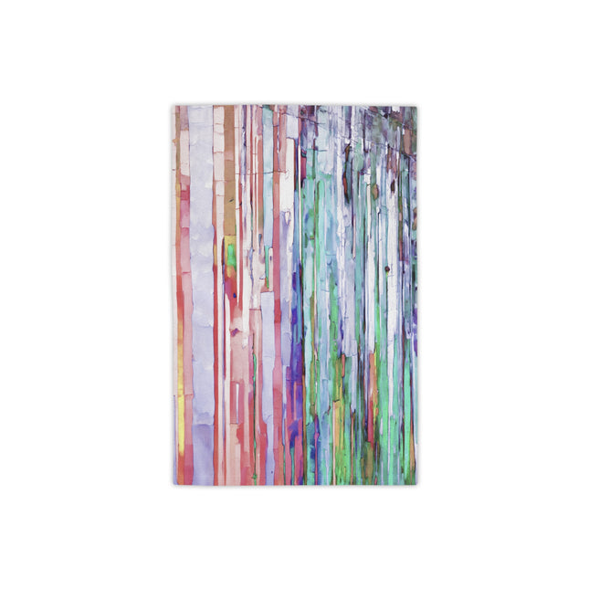 Striped Pastels Beach Towel, 18" x 27"