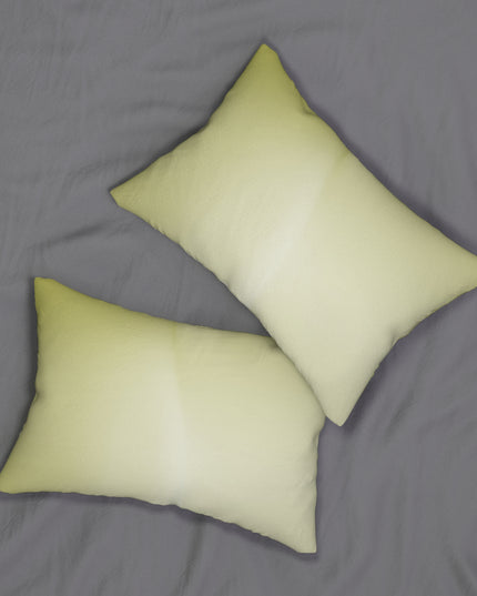 Lemon Fade Spun Polyester Lumbar Pillow, 20" x 14"