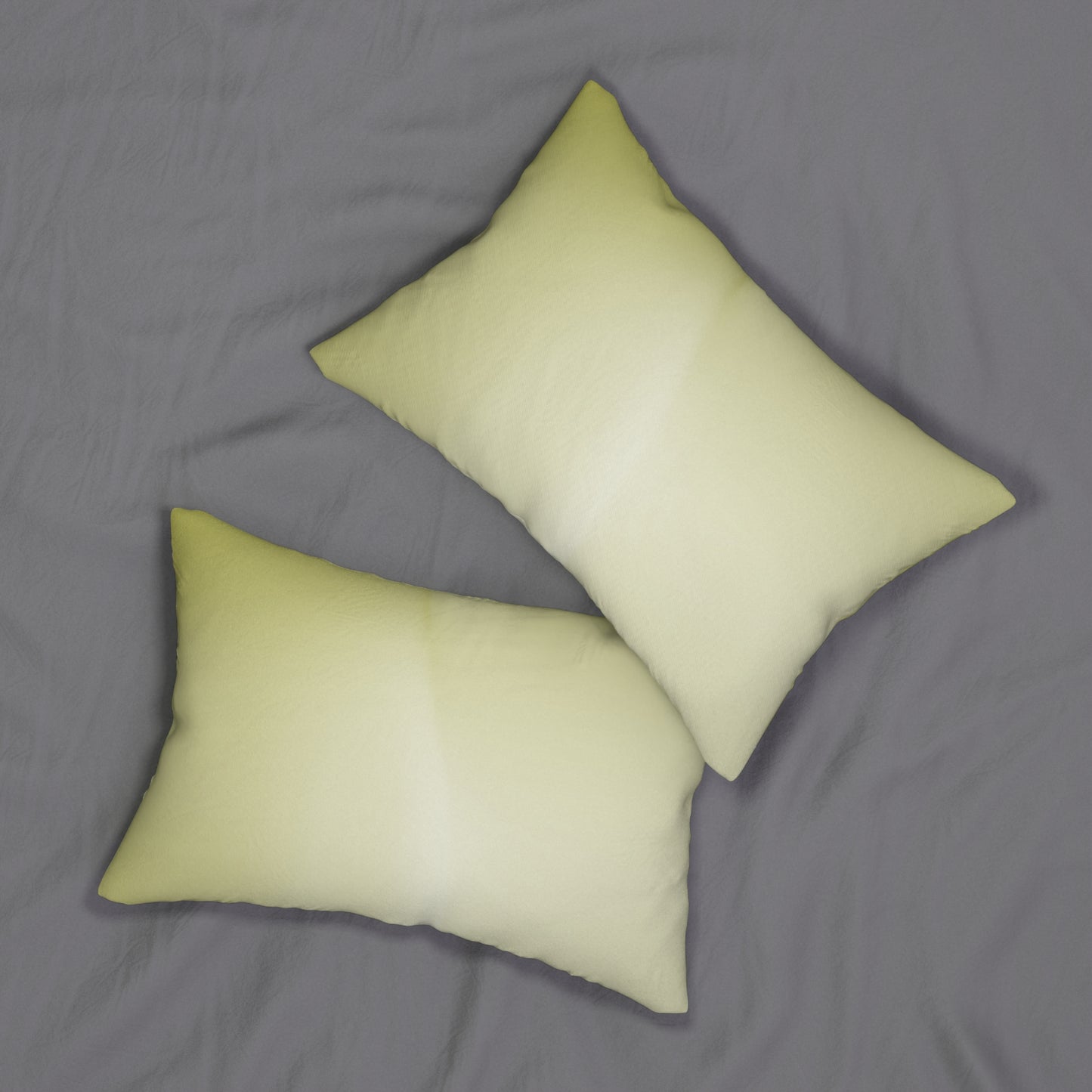 Lemon Fade Spun Polyester Lumbar Pillow, 20" x 14"