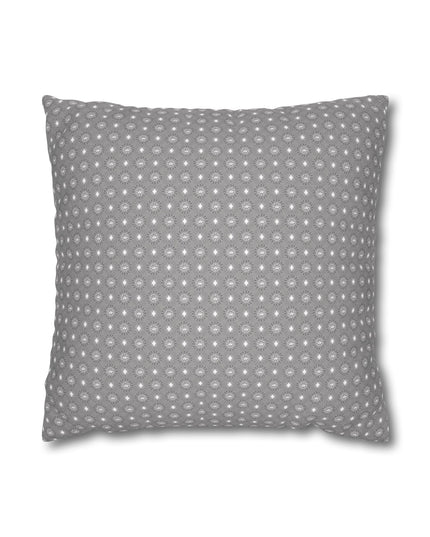 Desaturated Star-crossed Bodies Spun Polyester Square Pillowcase, 14" x 14"