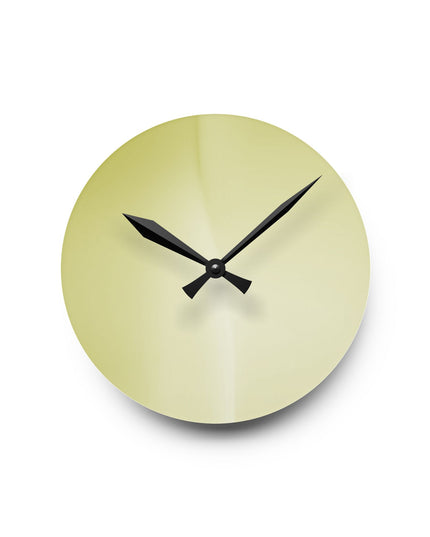Lemon Fade Acrylic Round Wall Clock, 8" x 8"