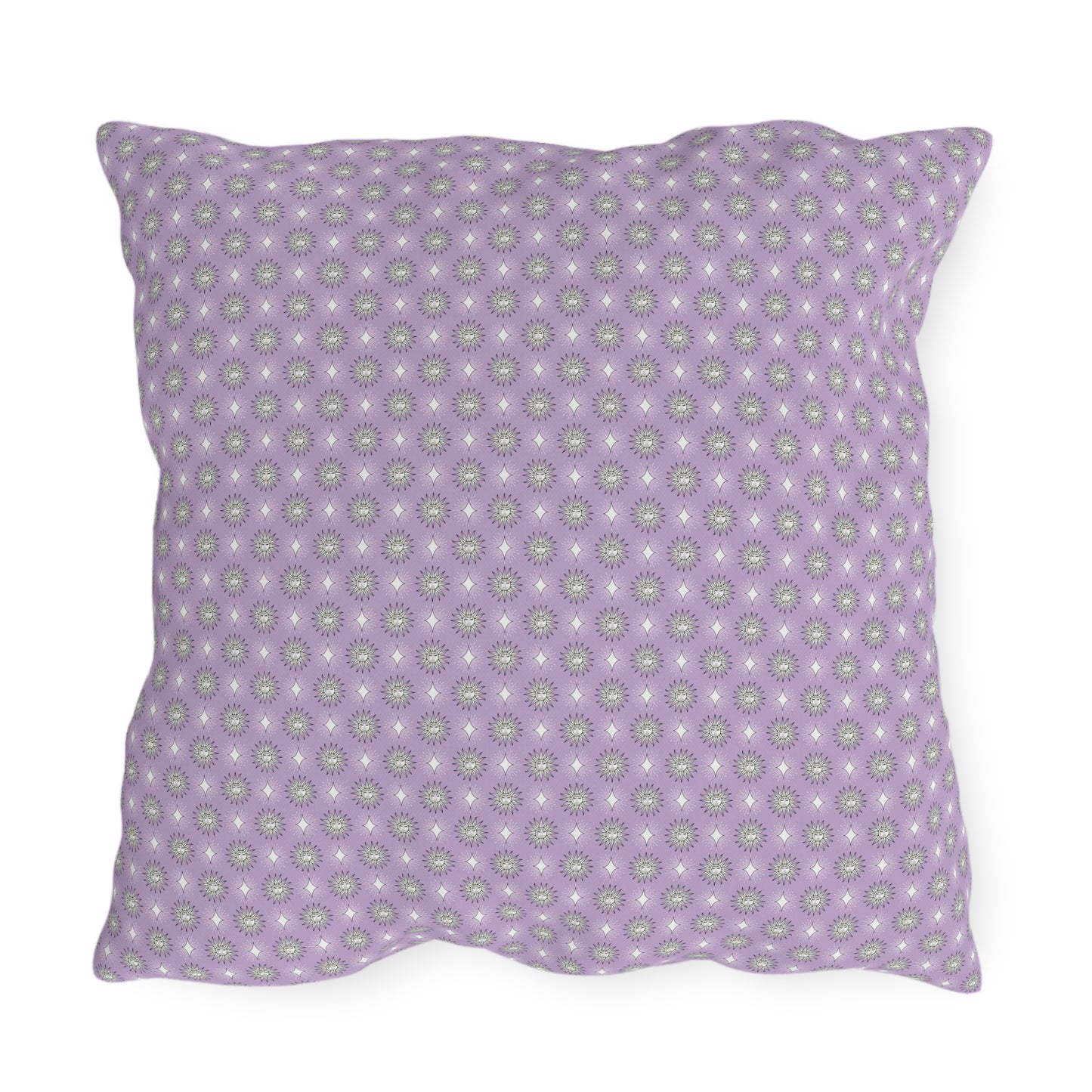 Lavender Star-crossed Bodies 20" x 20" Outdoor Pillow