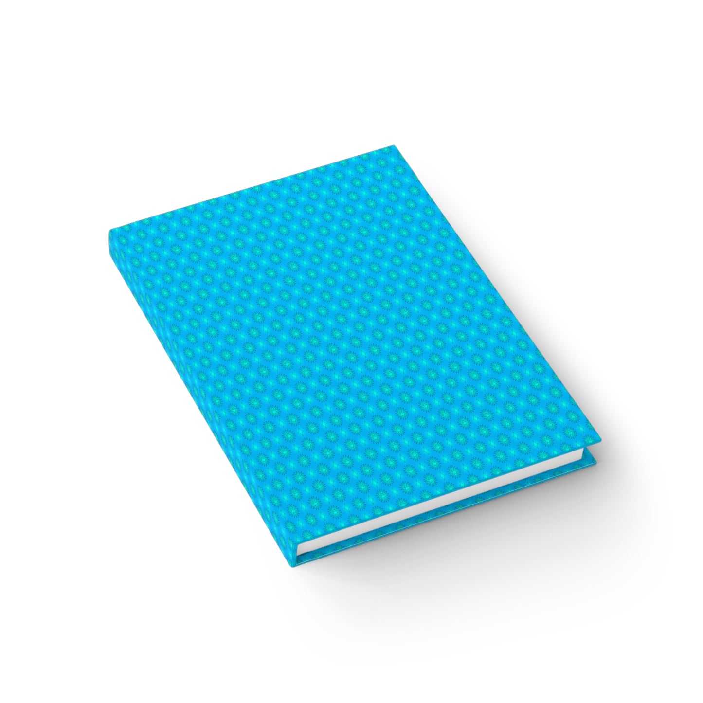 Light Blue Star-crossed Bodies Journal - 128 Ruled Line pages - 5" x 7"