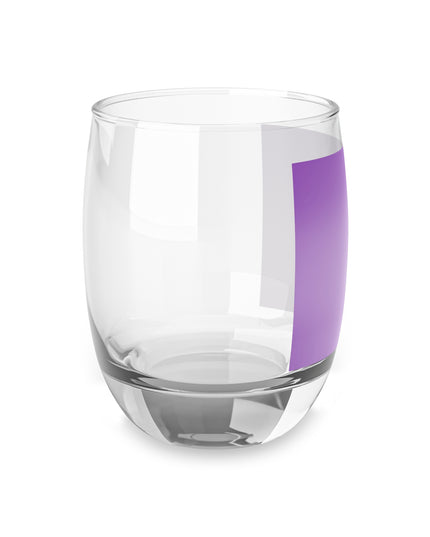 Soft Lavender Fade Whiskey Glass, 6 oz