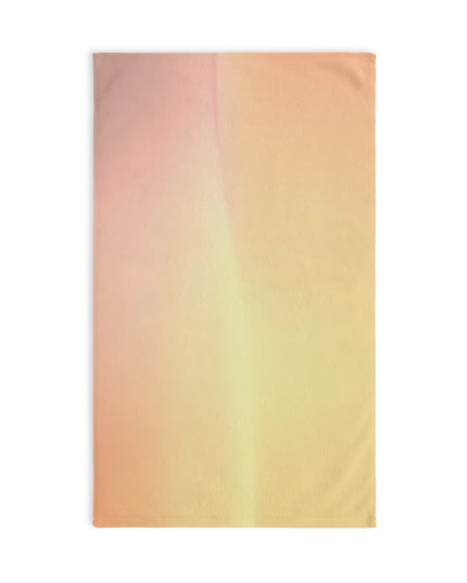 Hot Peach Fade Hand Towel, 16" x 28"