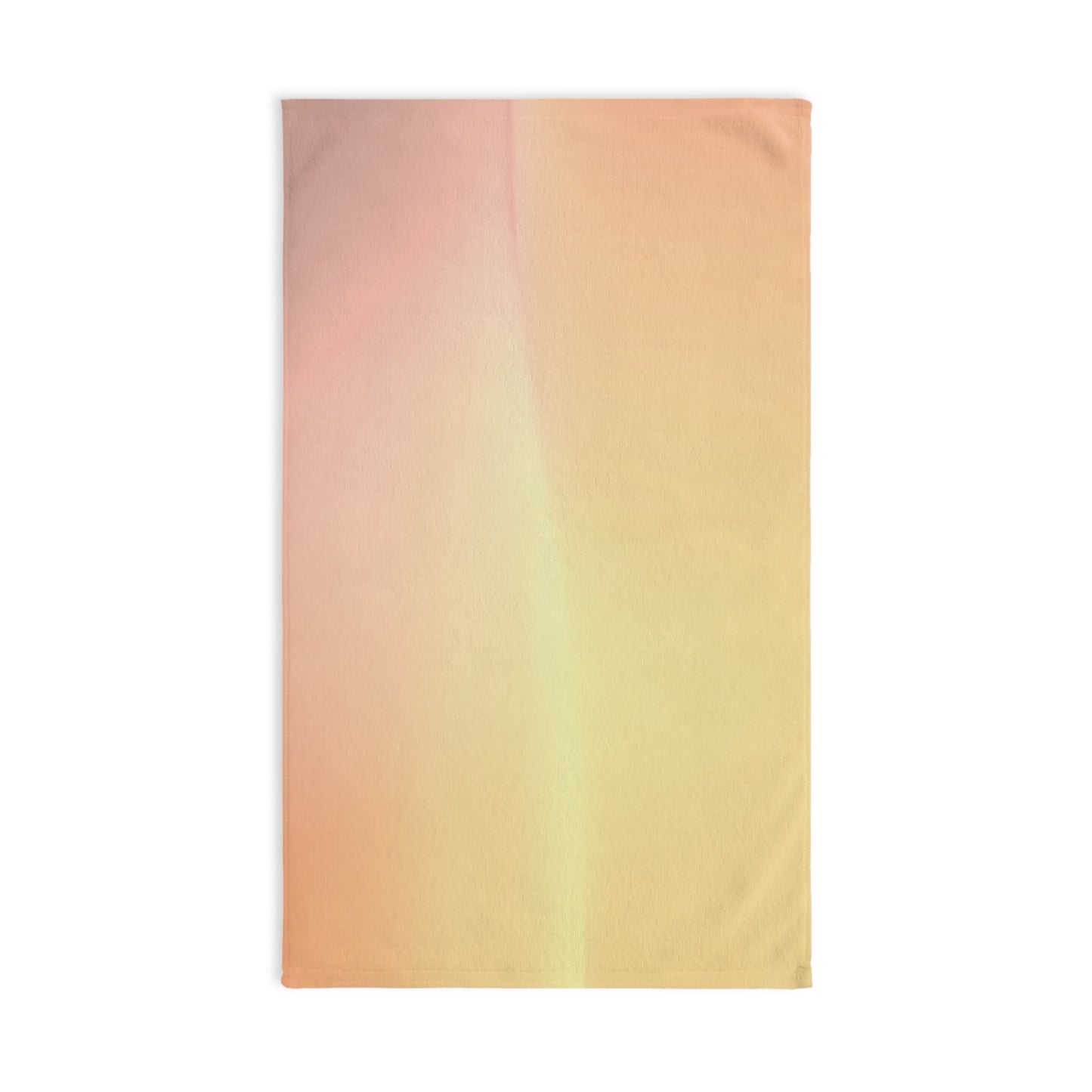 Hot Peach Fade Hand Towel, 16" x 28"
