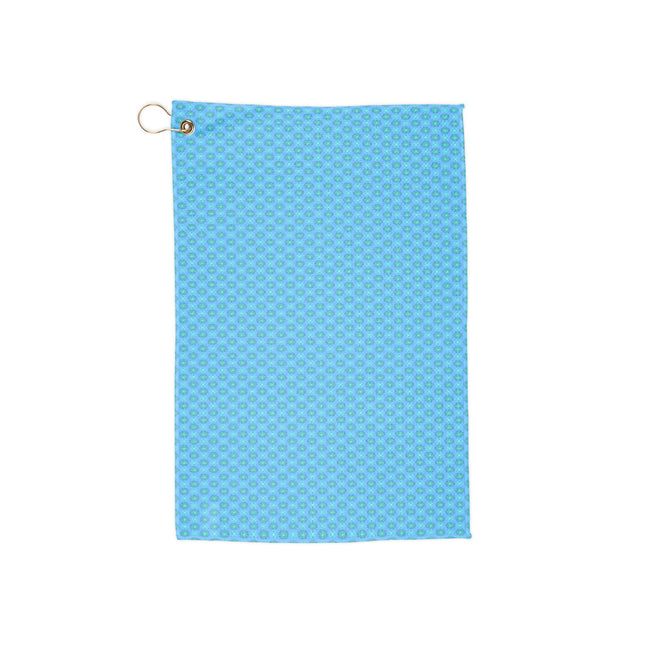 Light Blue Star-crossed Bodies Golf Towel, 16" x 24"