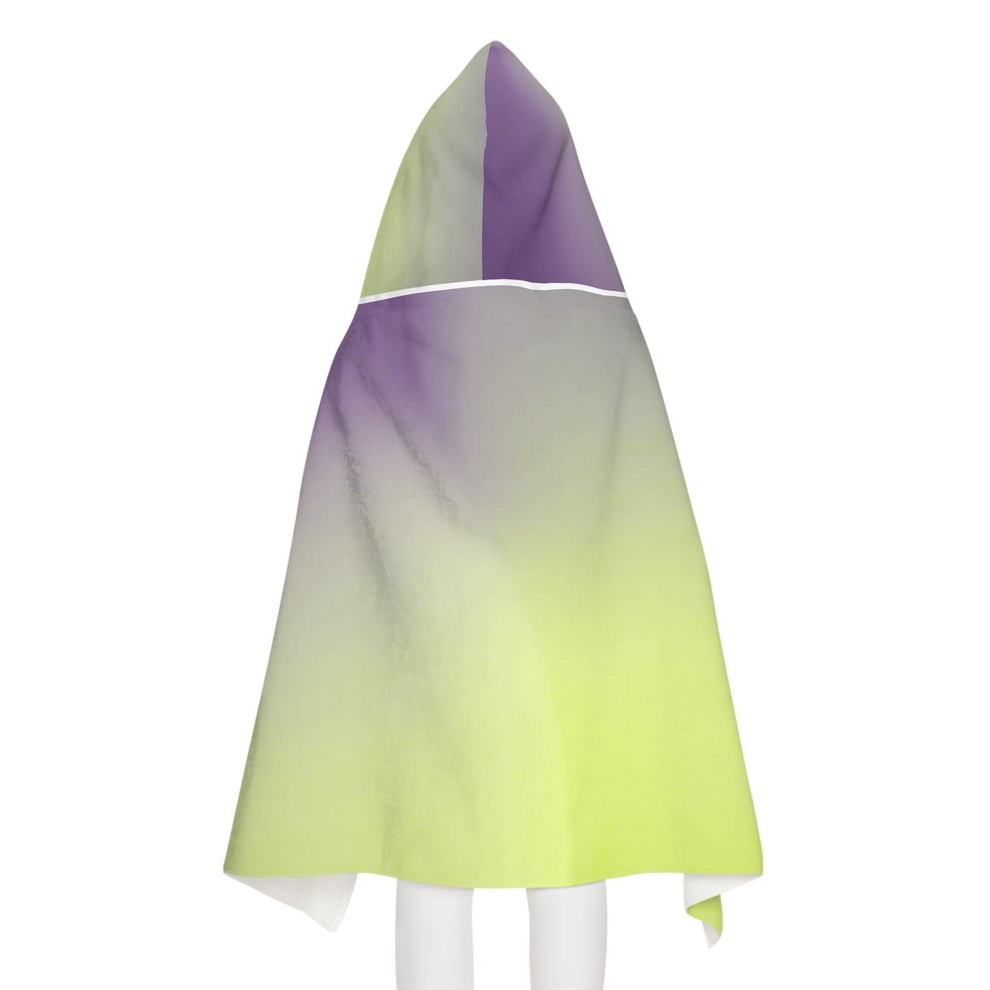Purple Golden Fade Youth Hooded Towel, 24" x 48"