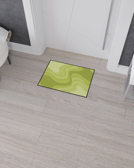Lemon Wavey 18" x 24" Heavy Duty Floor Mat