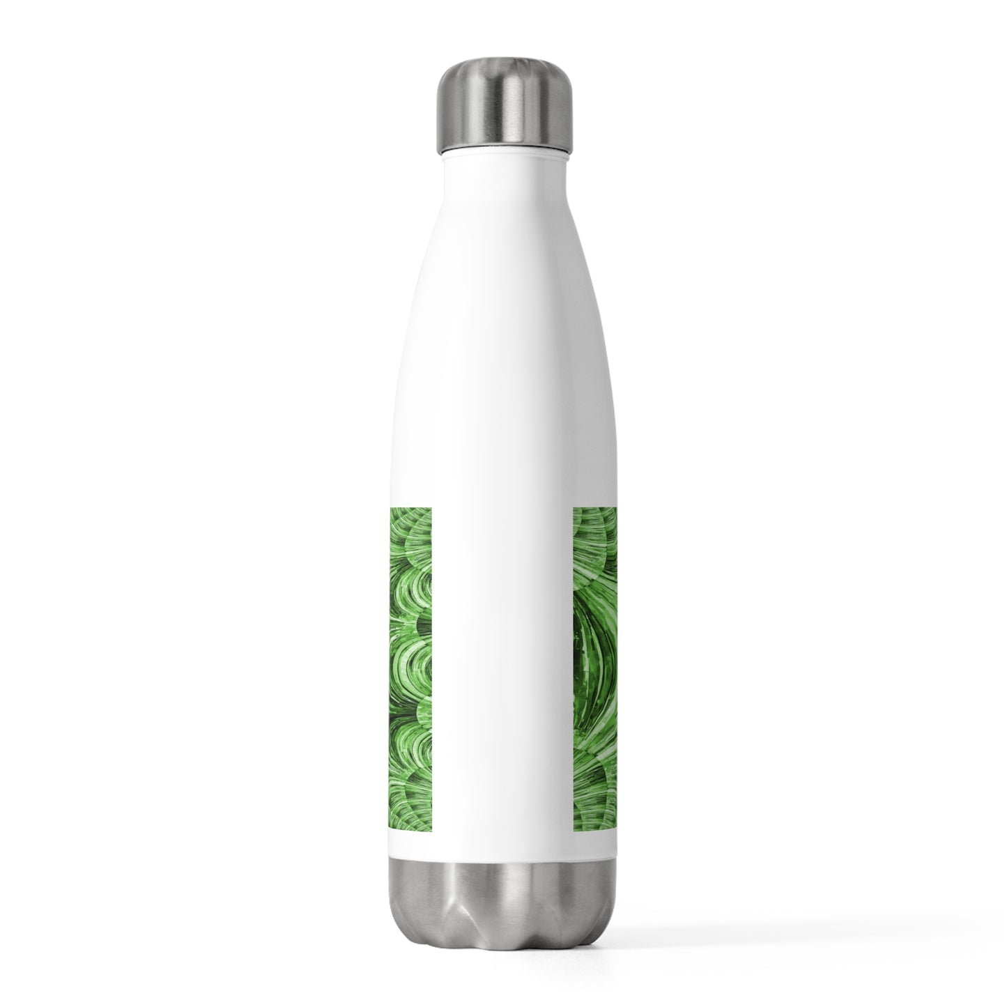 Uzi Spiral Mint Pastel 20oz Insulated Water Bottle