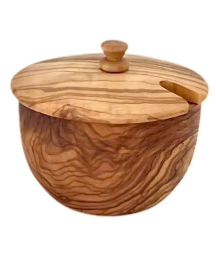 Mediterranean Olive Wood Canister