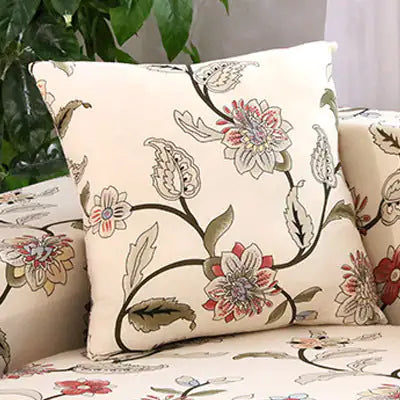 Printed Sofa Cushion Cover