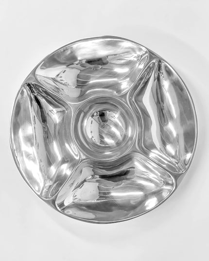 5-Section Snack/Salsa Serving Platter