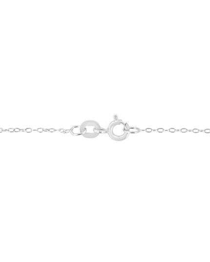 .925 Sterling Silver 1.0 Ctw Diamond Shadow Open Heart Halo 18" Pendant Necklace (I-J Color, I1-I2 Clarity)