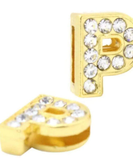 Pavé Letters -Gold Charms