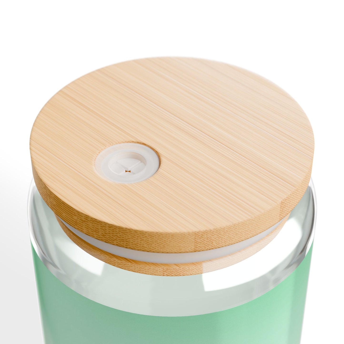 Mint Fade Sipper Glass, 16oz