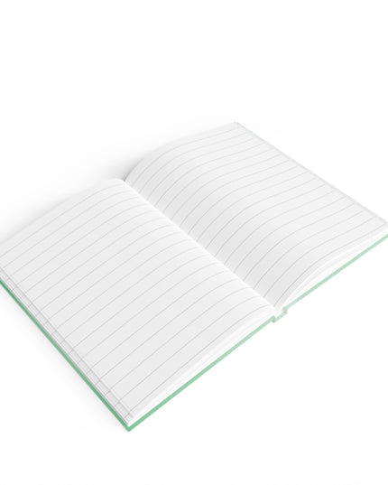 Mint Fade 5" x 7" Journal - 128 Ruled Line pages