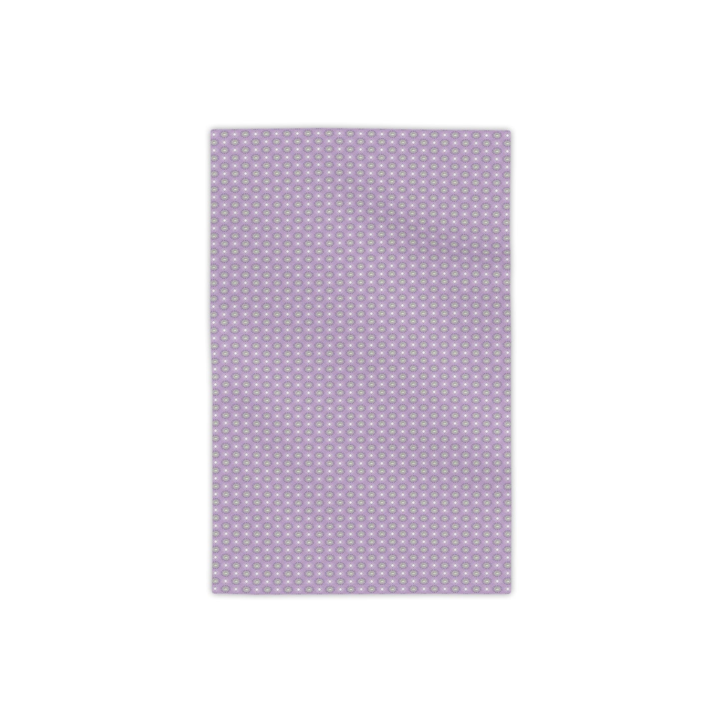 Lavender Star-crossed Bodies Beach Towel, 18" x 27"
