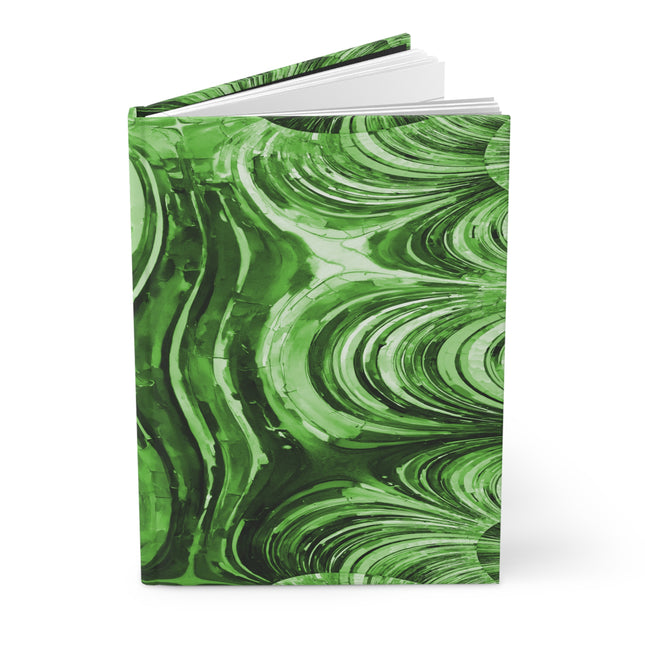 Uzi Spiral Mint Pastel 5.75" x 8" Hardcover Journal Matte with 150 lined pages