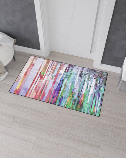 Striped Pastels 36" x 60" Heavy Duty Floor Mat