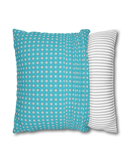 Tif Green Star-crossed Bodies Spun Polyester Square Pillowcase, 14" x 14"