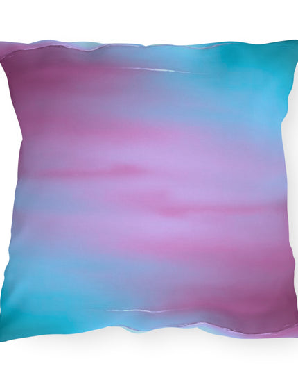 Wine Sea Blue Fog 20" x 20" Outdoor Pillow
