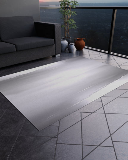 Sephia Sea Dark Fog Outdoor Rug, 60" x 84"