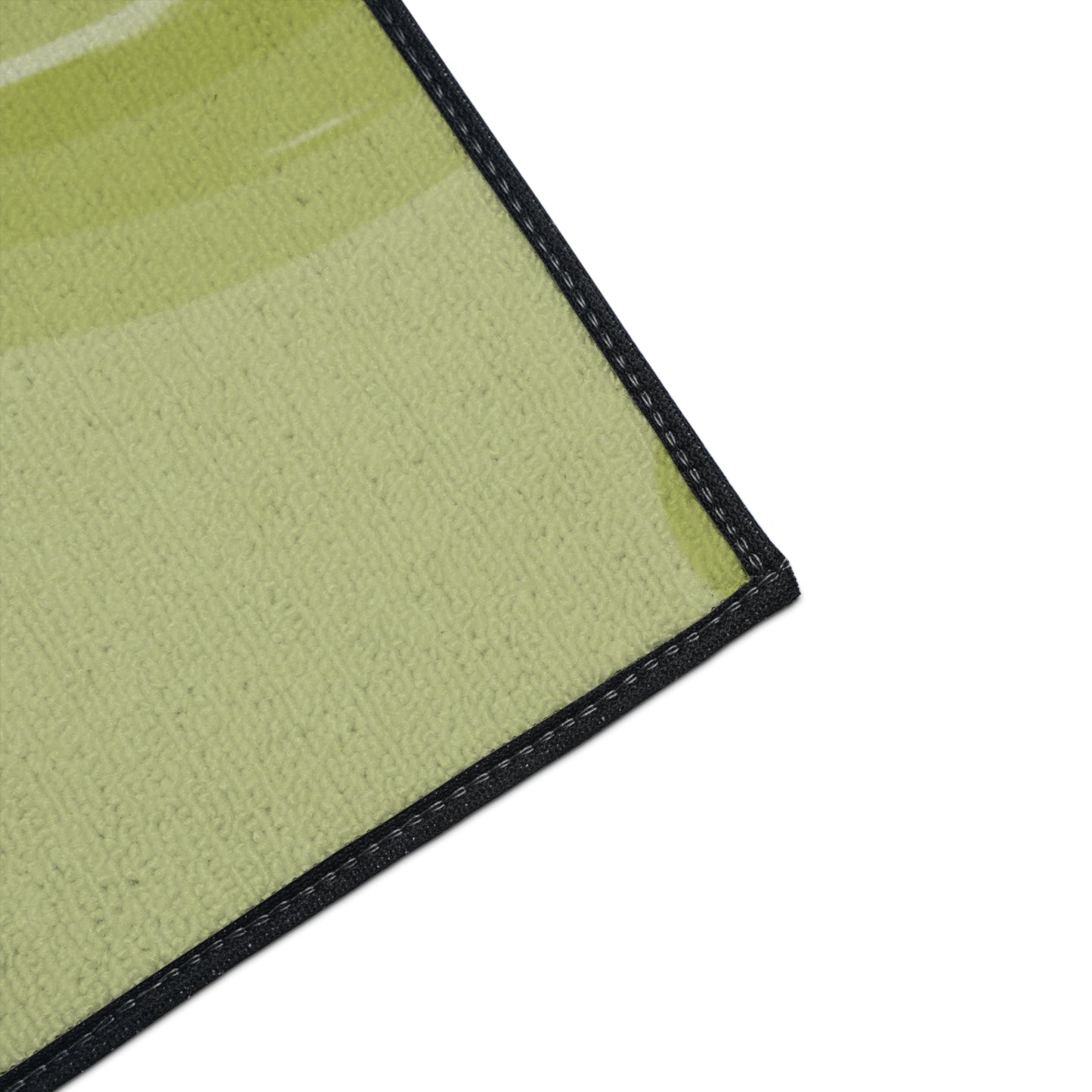 Lemon Wavey 48" x 72" Heavy Duty Floor Mat