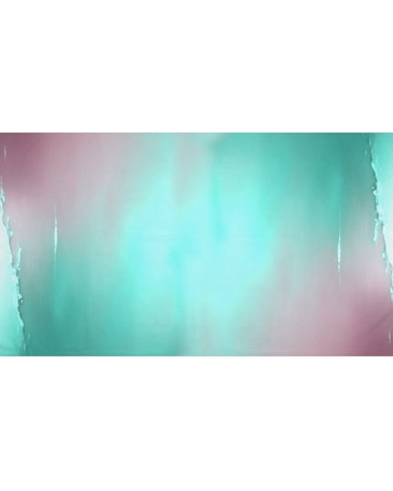 Green Sea Lavender Fog 30" x 60" Mink-Cotton Towel (50% polyester, 50% cotton)