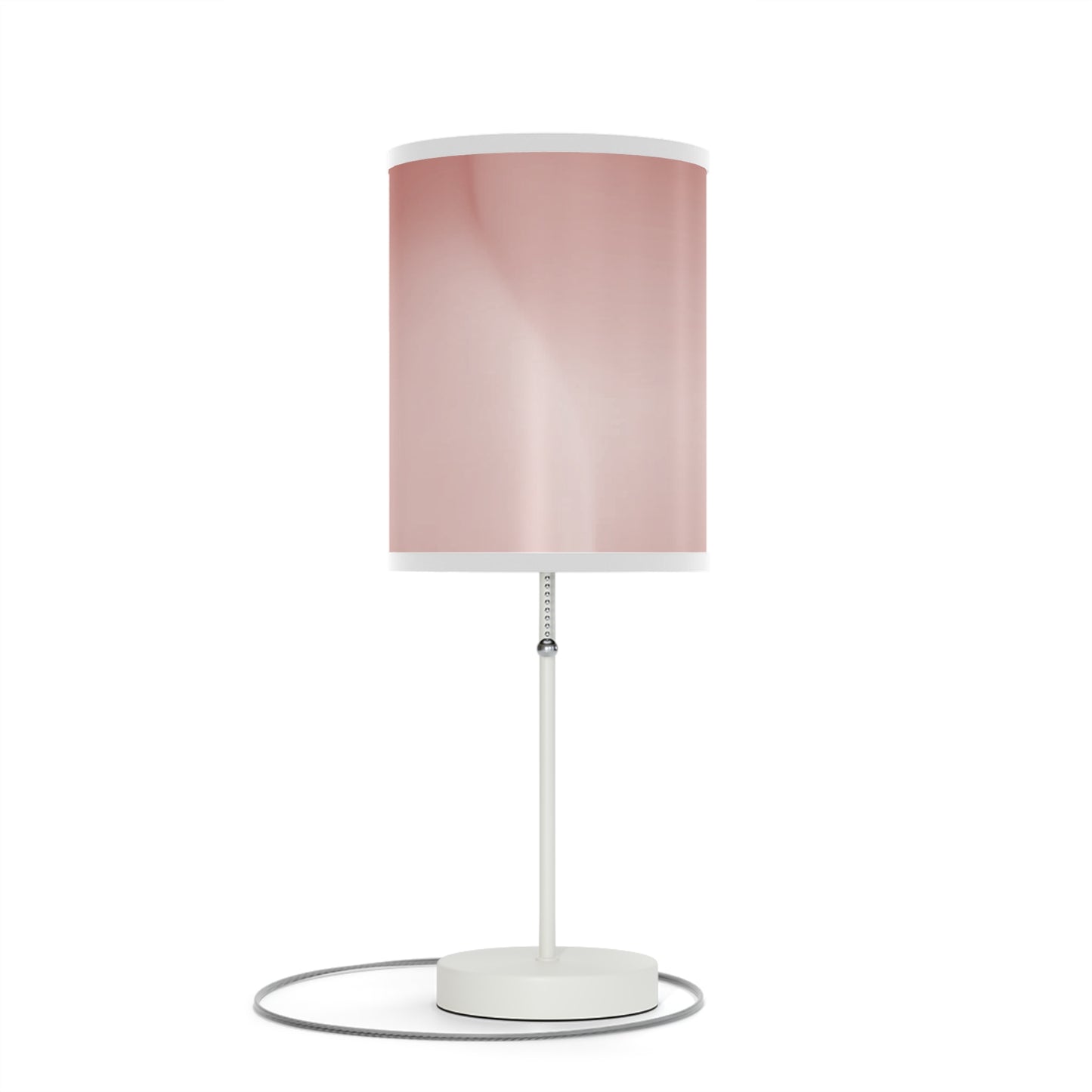 Rose Red Fade Table Lamp on a White or Silver Stand, US|CA plug