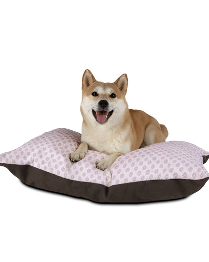 Pink Mornings Star-crossed Bodies Pet Bed, 40" × 30"