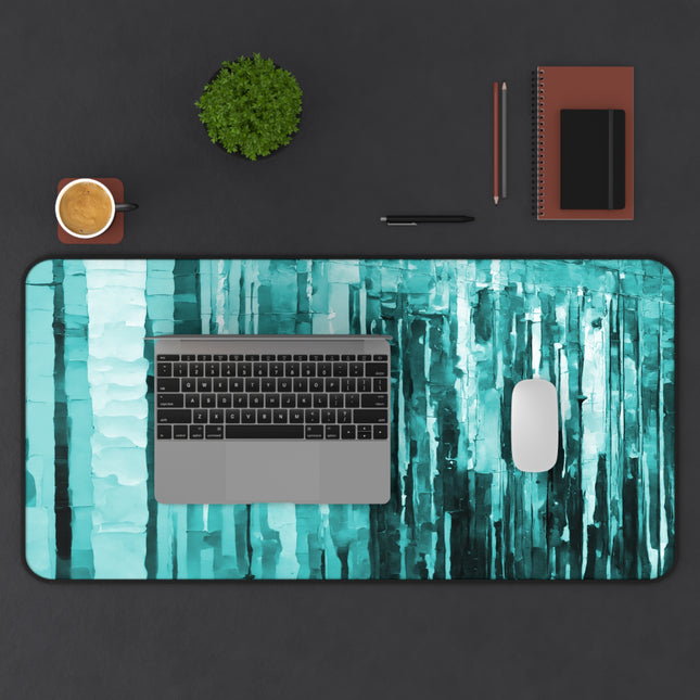 Striped Tif 16" x 32" Desk Mat