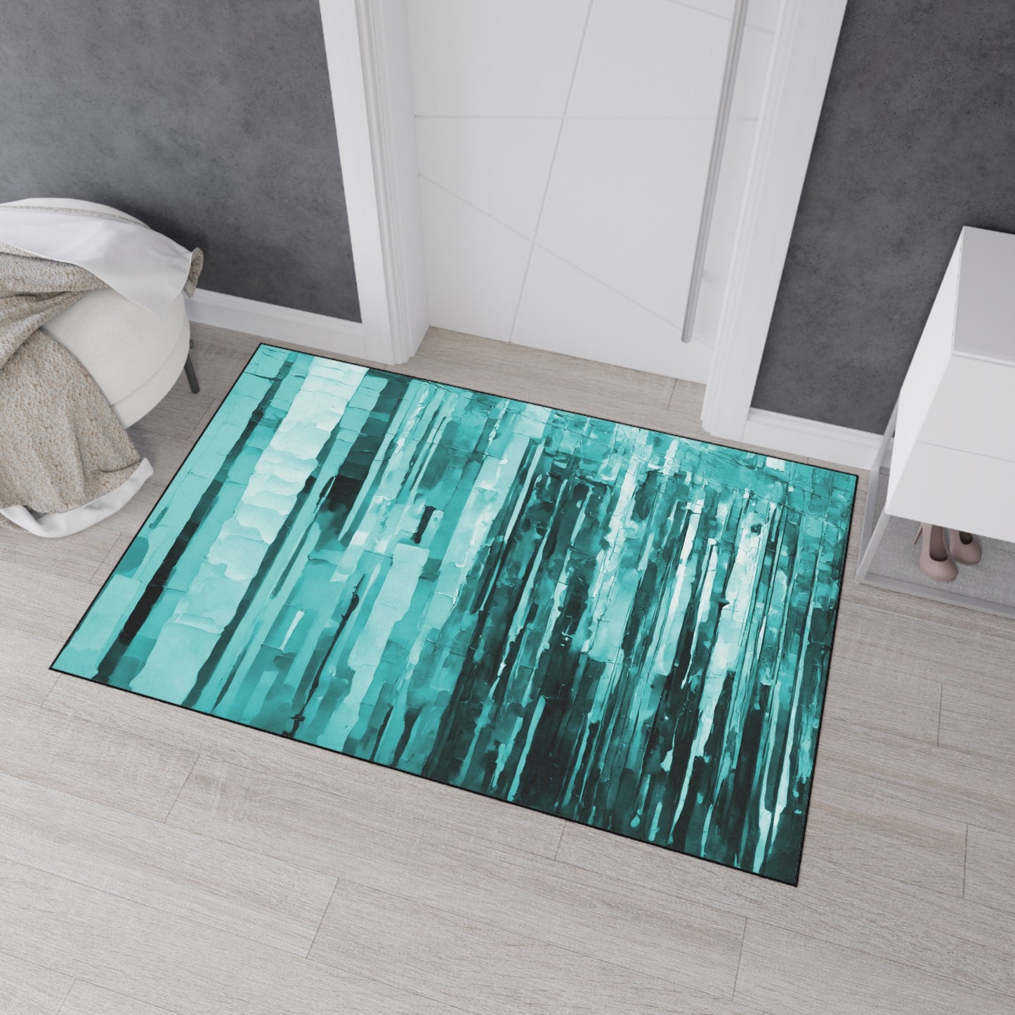 Striped Tif 48" x 72" Heavy Duty Floor Mat