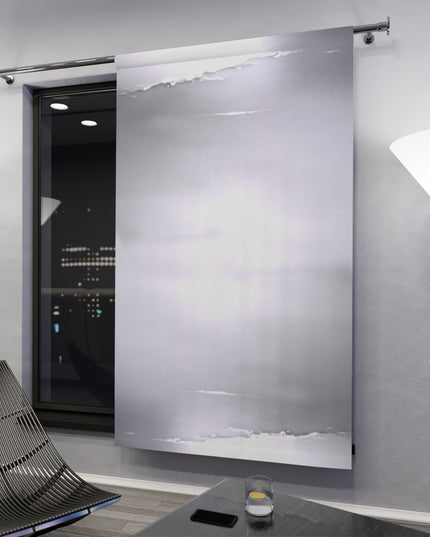 Sephia Sea Dark Fog Window Curtain, 50" x  84", blackout