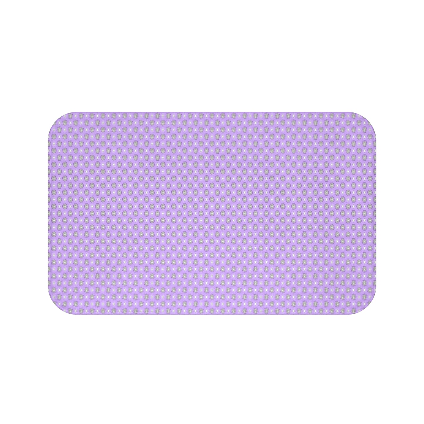 Lavender Star-crossed Bodies 34" x 21" Bath Mat