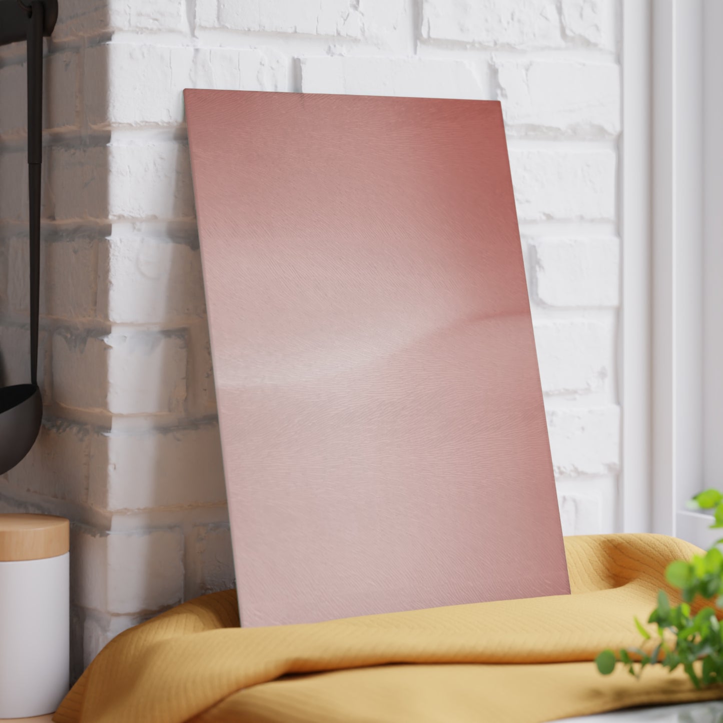 Rose Red Fade 8" x 11" Glass Cutting Board