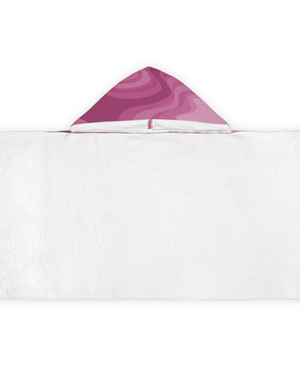 Pinky Mauve Youth Hooded Towel, 24" x 48"