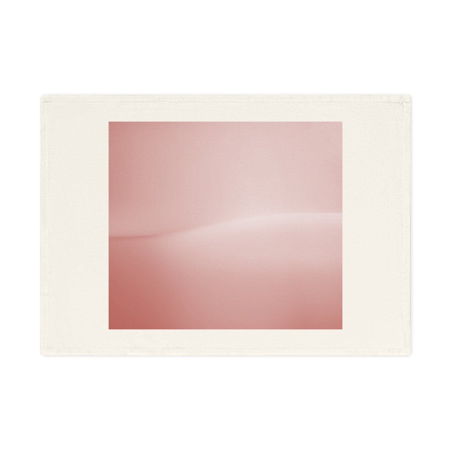 Rose Red Fade 19.6" x 27.5" Cotton Tea Towel
