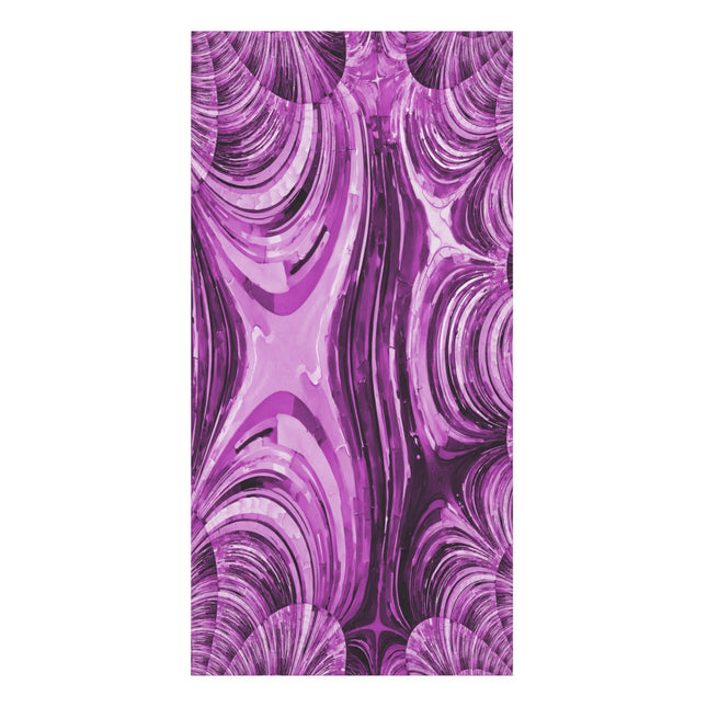 Uzi Spiral Powder Lavender Mink-Cotton Towel (50% polyester, 50% cotton),  30" x 60"