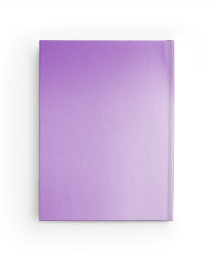 Soft Lavender Fade 5" x 7" Journal - 128 Ruled Line pages