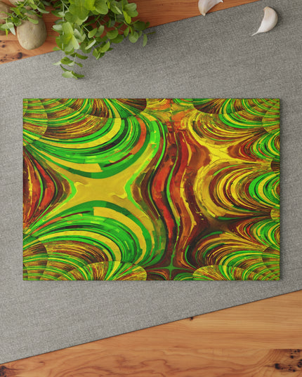 Uzi Spiral Beta 8" x 11" Glass Cutting Board