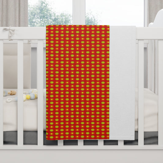 Late Evening Star-crossed Bodies Soft Fleece Baby Blanket, 30" x 40"