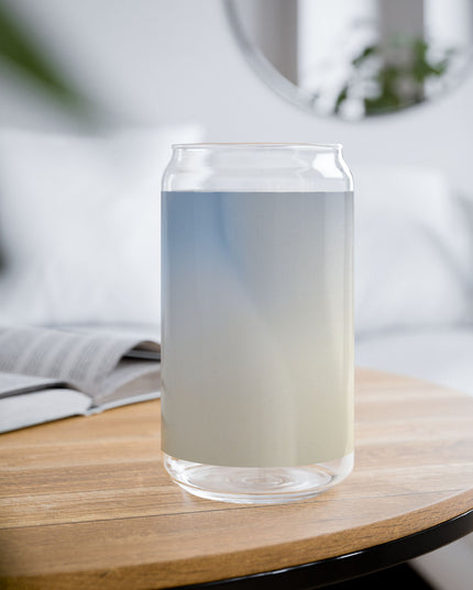 Cobalt Fade Sipper Glass, 16oz