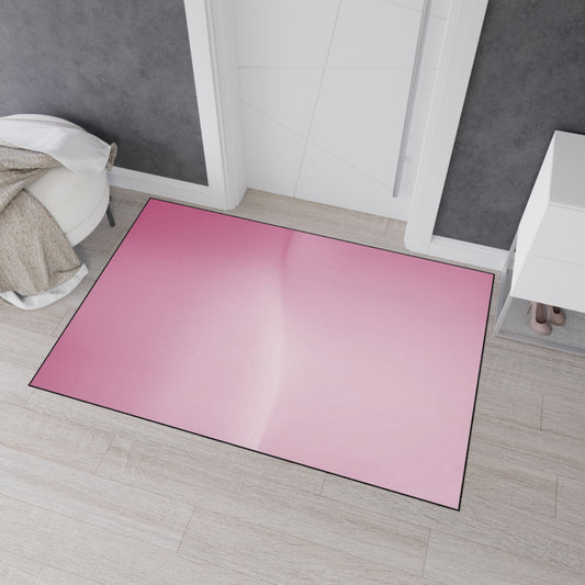 Pink Blush Fade 48" x 72" Heavy Duty Floor Mat