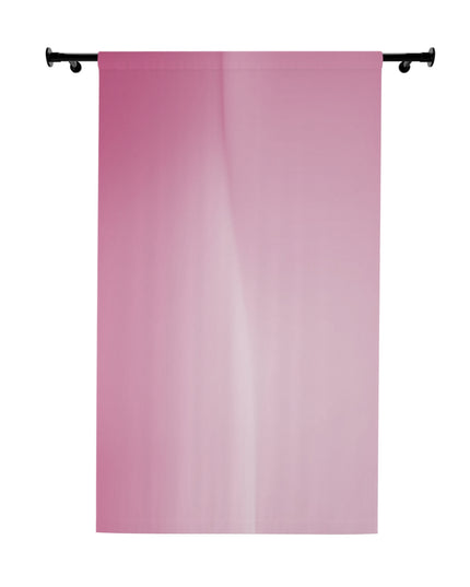 Pink Blush Fade Window Curtain, 50" x  84", blackout