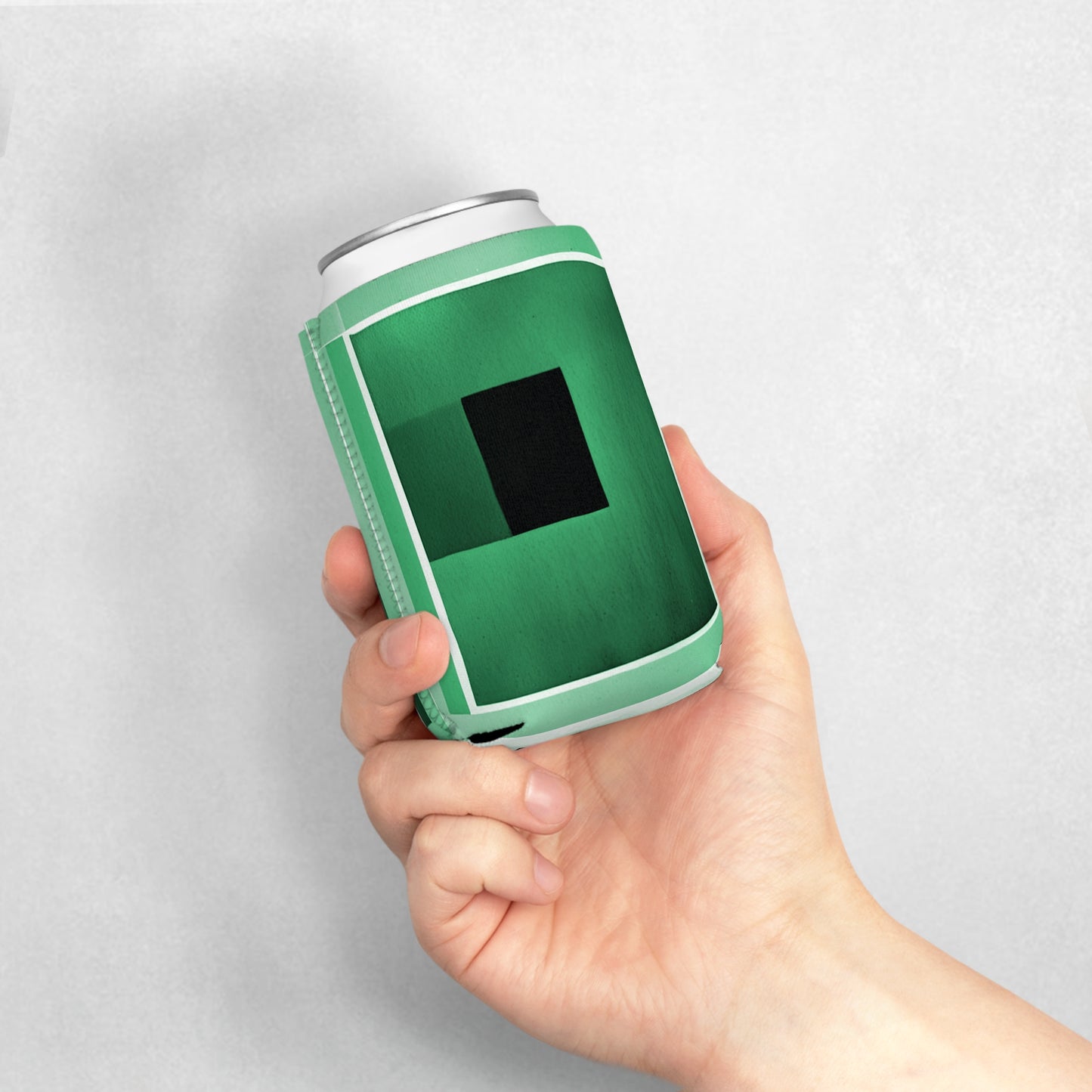 Mint Shadow 12 oz Can Cooler Sleeve